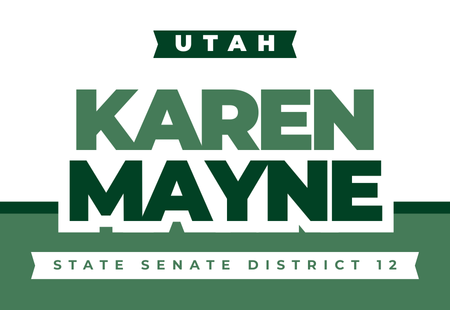 Karen Mayne for Utah State Senate